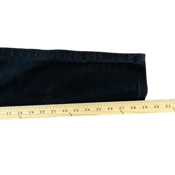 NUDIE Jeans Tight Long John Organic Black Black N619 27x32 HEMMED - Picture 8 of 11